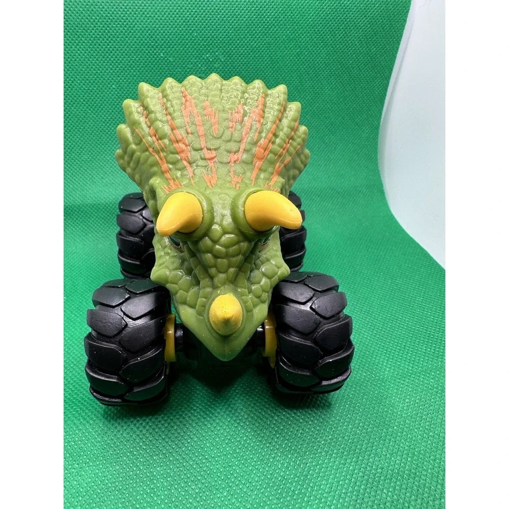 Toy State Industrial Triceratops Monster Truck Pullback Rev Up Road Rippers